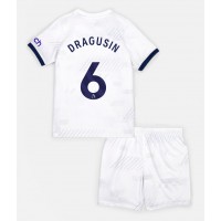 Maglie da calcio Tottenham Hotspur Radu Dragusin #6 Prima Maglia Bambino 2023-24 Manica Corta (+ Pantaloni corti)